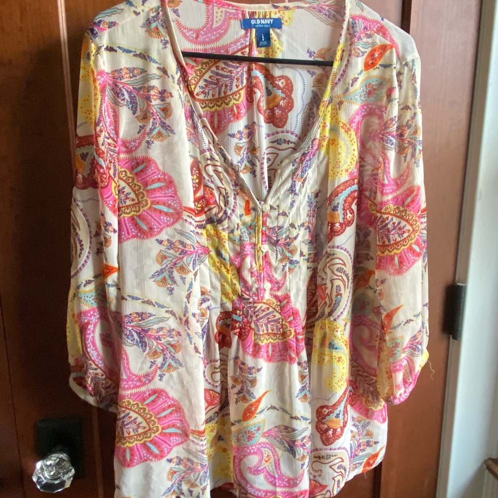 Boho style blouse